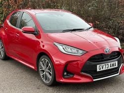 Red Used 2023 Toyota Yaris Hybrid Hatchback | £20,299 (A bit pricey)