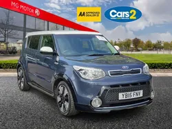 Blue Used 2015 Kia Soul SUV | £6,495 (Fair price)
