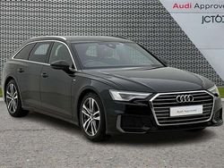 Black Used 2022 Audi A6 S-Line Estate | £27,896 (Fair price)