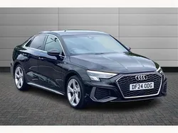 Black Used 2024 Audi A3 S-Line Sedan | £22,095 (Good price)