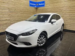 White Used 2017 Mazda 3 Hatchback | £6,490 (Fair price)