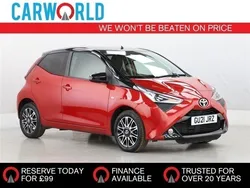 Red Used 2021 Toyota Aygo X-clusiv Hatchback | £13,188 (Expensive)