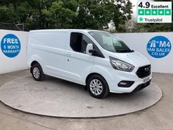 Frozen white (solid paint) Used 2022 Ford Transit Custom Limited | £15,995 (Good price)