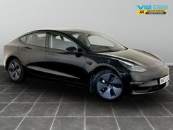 Black Used 2023 Tesla Model 3 Long Range RWD Sedan | £24,595 (Fair price)