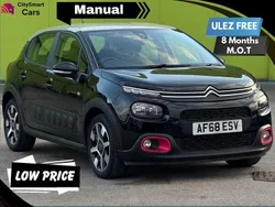 Black Used 2018 Citroën C3 PureTech Hatchback | £4,995 (Super price)