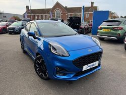 Desert island blue Used 2023 Ford Puma Gen-E ST-Line X SUV | £16,790 (Fair price)