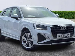 White Used 2021 Audi Q2 S-Line SUV | £16,800 (Fair price)