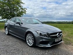Grey Used 2017 Mercedes CLS220 AMG line Coupe | £15,995 (Fair price)