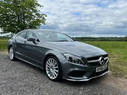 Grey Used 2017 Mercedes CLS220 AMG line Coupe | £15,995 (Fair price)