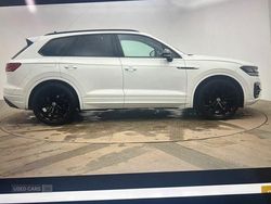 White Used 2023 VW Touareg Black Edition SUV | £46,995 (Fair price)