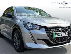 Grey Used 2022 Peugeot e-208 Allure Premium Hatchback | £12,345 (Super price)