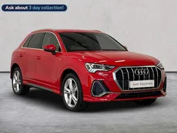 Red Used 2022 Audi Q3 S-Line SUV | £24,103 (Good price)