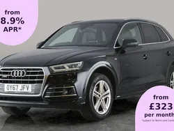 Black Used 2017 Audi Q5 S-Line SUV | £17,567 (Fair price)