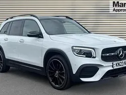 White Used 2023 Mercedes GLB220 AMG line SUV | £32,479 (Fair price)