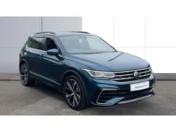 Blue Used 2022 VW Tiguan R-line SUV | £28,995 (Fair price)