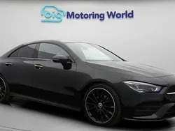 Black Used 2022 Mercedes CLA180 AMG line Sedan | £26,100 (A bit pricey)