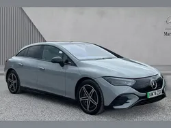 Grey Used 2024 Mercedes EQE350 AMG line Sedan | £49,595