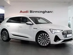 White Used 2021 Audi e-tron S-Line SUV | £26,000 (Expensive)