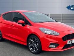 Red Used 2021 Ford Fiesta ST-Line Hatchback | £12,000 (Fair price)