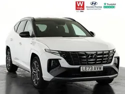 White Used 2023 Hyundai Tucson N Line SUV | £25,499 (Fair price)