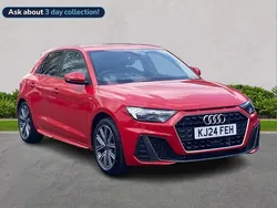Red Used 2024 Audi A1 S-Line Hatchback | £23,642 (Fair price)