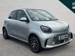 Silver Used 2021 Smart ForFour Electric Drive Exclusive Hatchback | £9,005