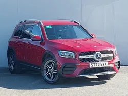 Red Used 2022 Mercedes GLB220 AMG line SUV | £29,498 (Good price)