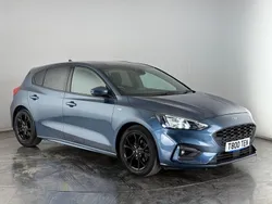 Blue Used 2019 Ford Focus ST-Line Hatchback | £13,550 (Fair price)