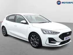White Used 2023 Ford Focus ST-Line Hatchback | £14,399 (Fair price)