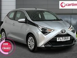 Silver Used 2021 Toyota Aygo X-play Hatchback | £9,292 (Good price)
