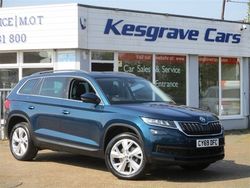 Blue Used 2019 Skoda Kodiaq SE L SUV | £20,495 (Fair price)