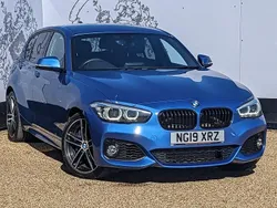 Estoril blue Used 2019 BMW 118 M Sport Hatchback | £12,495 (Fair price)