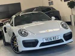 White Used 2016 Porsche 911 Turbo S Coupe | £84,950 (Fair price)
