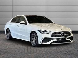 White Used 2024 Mercedes C300e AMG Line Premium Plus Sedan | £35,990 (Super price)