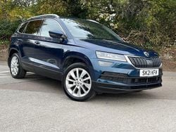 Blue Used 2021 Skoda Karoq SE L SUV | £18,889 (Fair price)