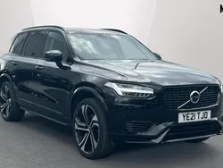Metallic onyx black Used 2021 Volvo XC90 R-Design Pro SUV | £40,011 (Fair price)