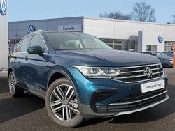 Blue Used 2023 VW Tiguan Elegance SUV | £27,499 (Fair price)