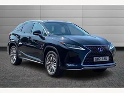 Black Used 2021 Lexus RX450h SUV | £35,350 (Expensive)