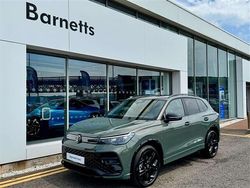 Green Used 2025 VW Tiguan R-line SUV | £37,999 (Expensive)