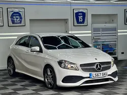 White Used 2017 Mercedes A180 AMG line Hatchback | £11,395 (Fair price)