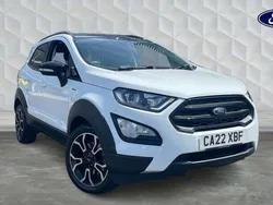 White Used 2022 Ford Ecosport Active SUV | £14,545 (Fair price)