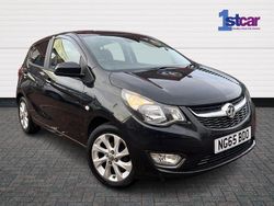 Black Used 2016 Vauxhall Viva Hatchback | £5,389 (Fair price)