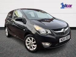 Black Used 2016 Vauxhall Viva Hatchback | £5,489 (Fair price)