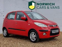 Red Used 2009 Hyundai i10 Comfort Hatchback | £4,495 (Fair price)