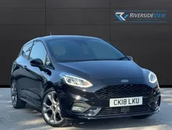 Black Used 2018 Ford Fiesta ST-Line Hatchback | £9,280 (Fair price)
