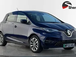 Blue Used 2022 Renault Zoe GT-Line Hatchback | £11,552 (Fair price)