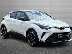 Platinum white Used 2022 Toyota C-HR Sport SUV | £18,195 (Good price)
