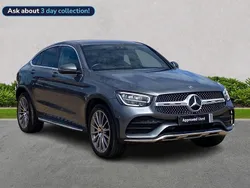 Grey Used 2022 Mercedes GLC300 AMG Line Premium Coupe | £39,149 (Fair price)