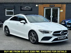 White Used 2019 Mercedes CLA180 AMG Line Premium Plus Sedan | £17,995 (Fair price)