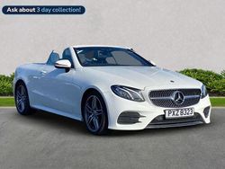 White Used 2018 Mercedes E220 AMG line Cabriolet | £16,680 (Good price)